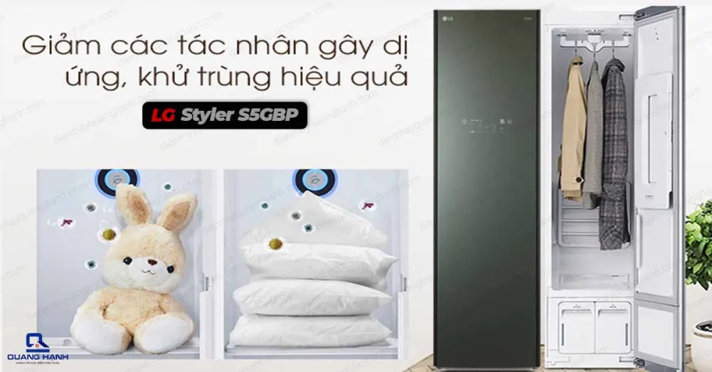 Máy giặt hấp sấy LG Styler S5GBP