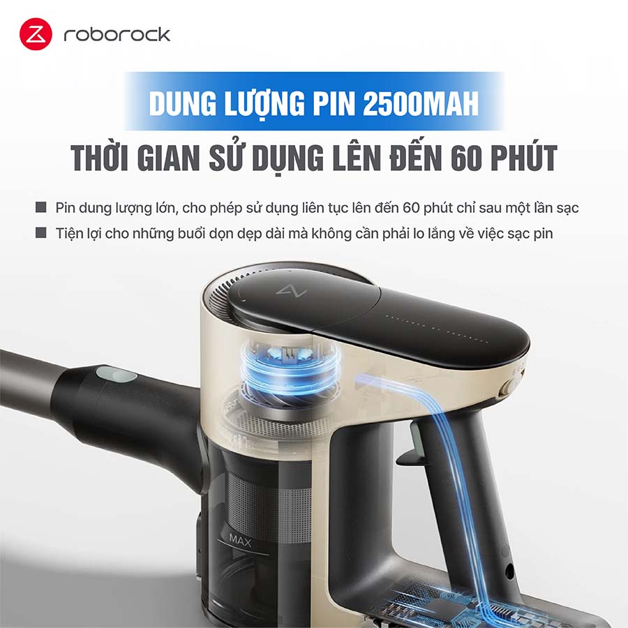 Máy Hút Bụi Cầm Tay Không Dây Roborock H5