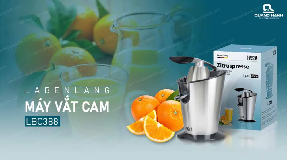 Máy vắt cam Lebenlang LBC388