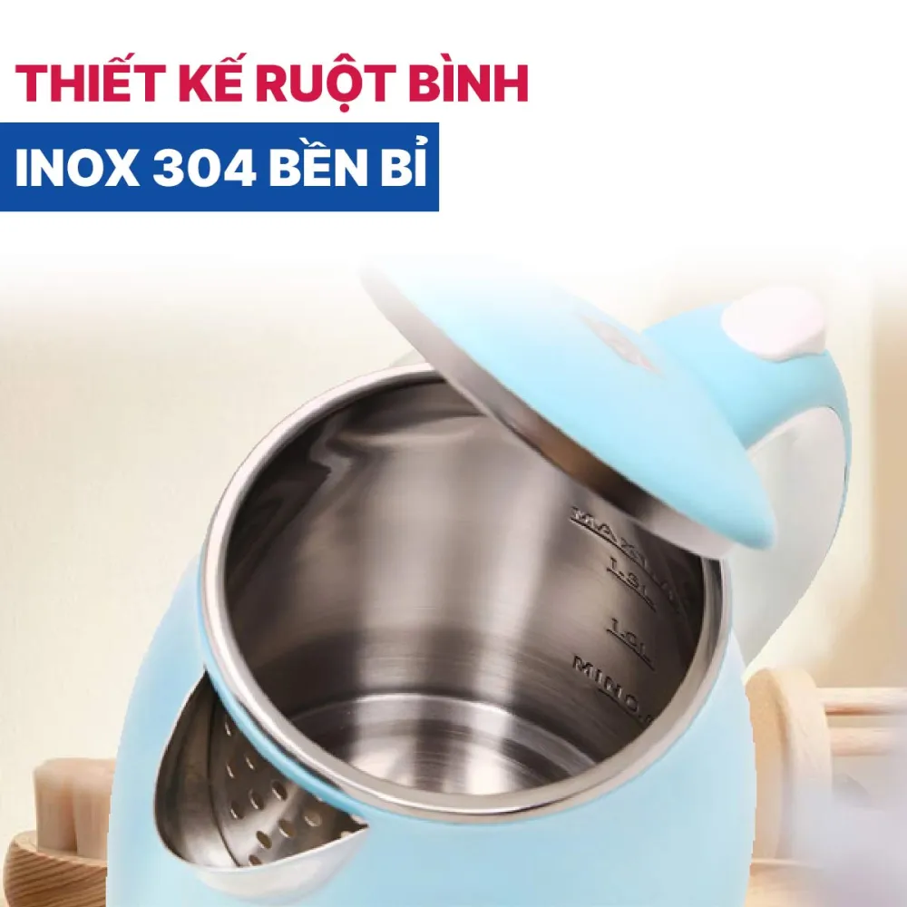 Ấm đun siêu tốc Bluestone KTB-3458