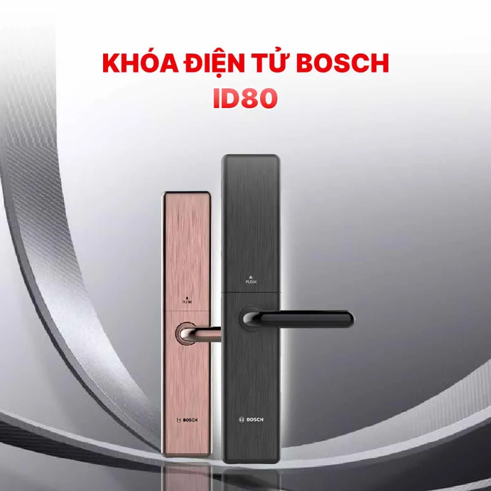 Khóa điện tử Bosch ID80