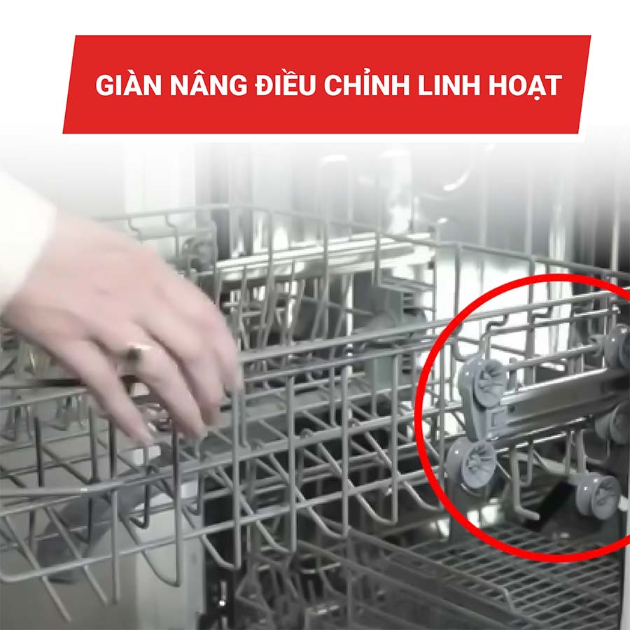 Máy rửa bát 15 bộ Texgio TGF3815S