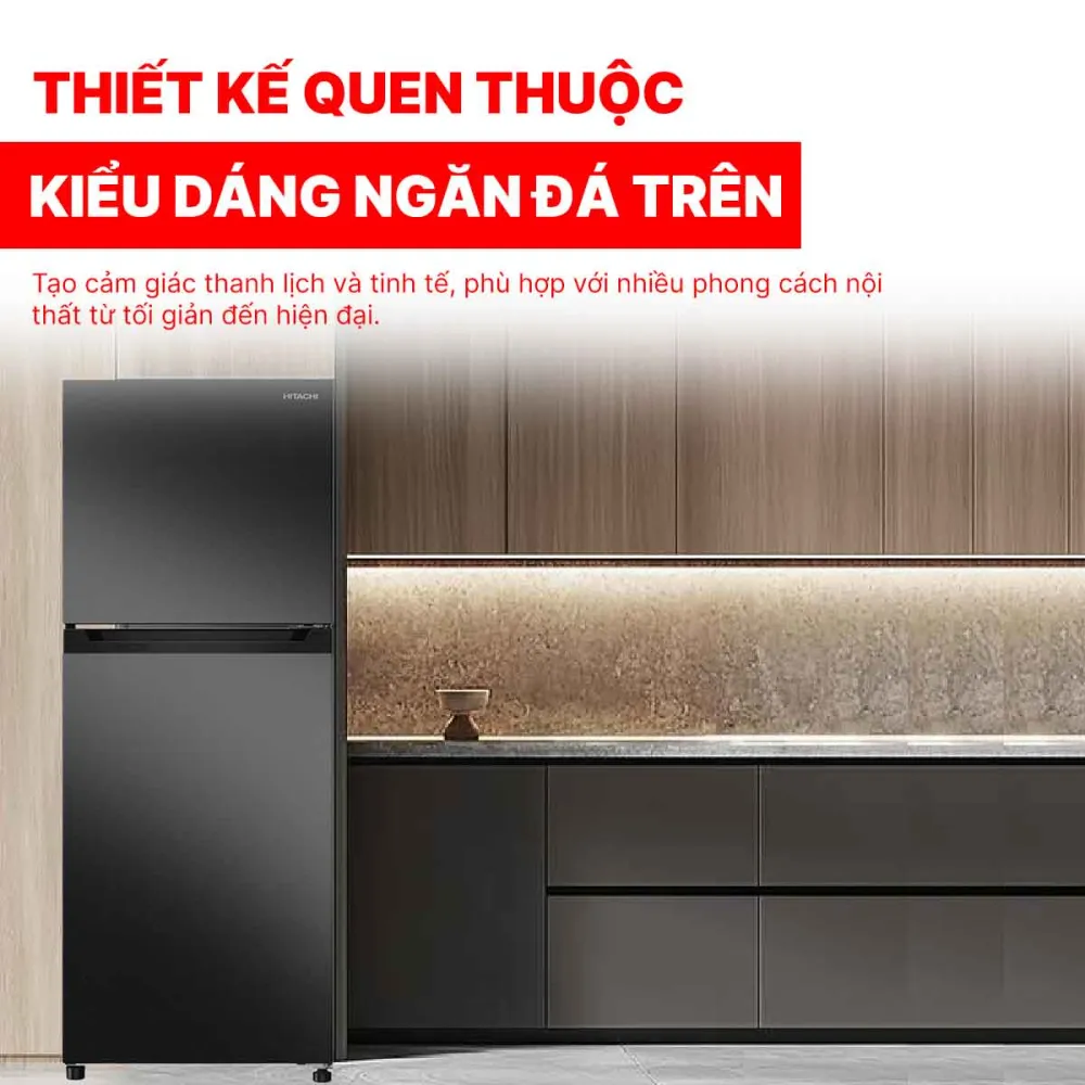 Tủ lạnh Hitachi Inverter 210 lít HRTN5230MUVN