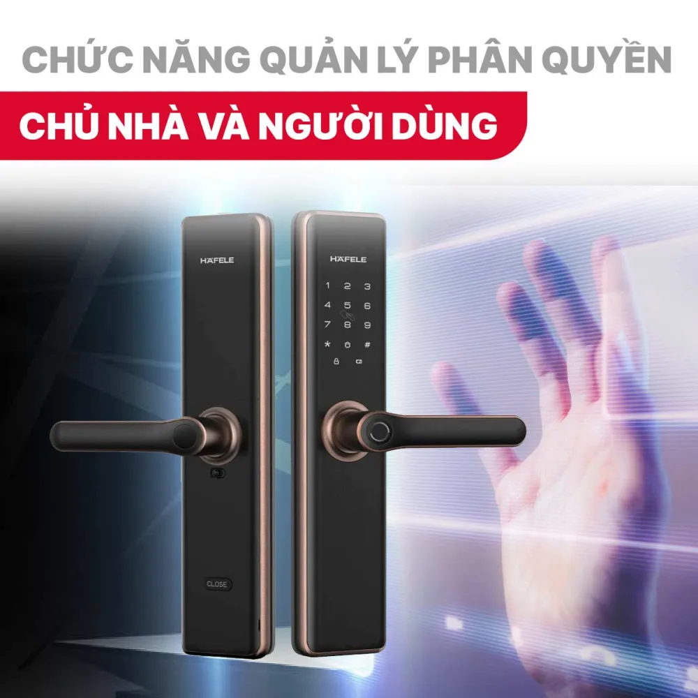 Khóa điện tử Hafele DL7600 912.20.231