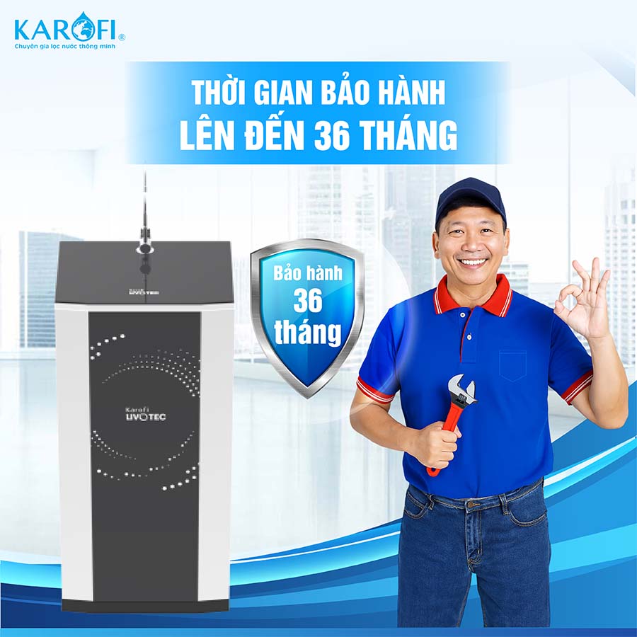 Máy lọc nước Karofi Livotec 512