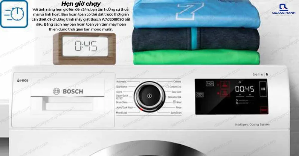 Máy giặt Bosch WAJ20180SG