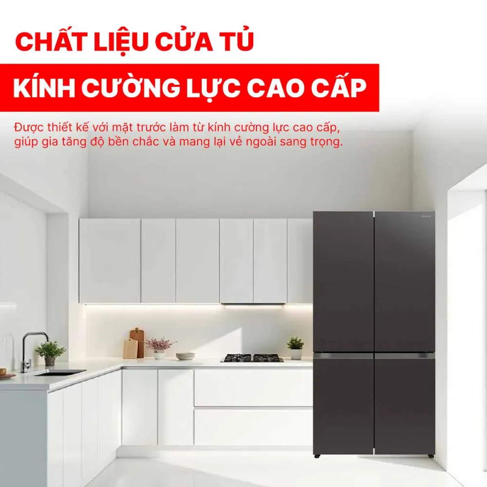 Tủ lạnh Hitachi Inverter 569 lít R-WB640PGV1 GMG