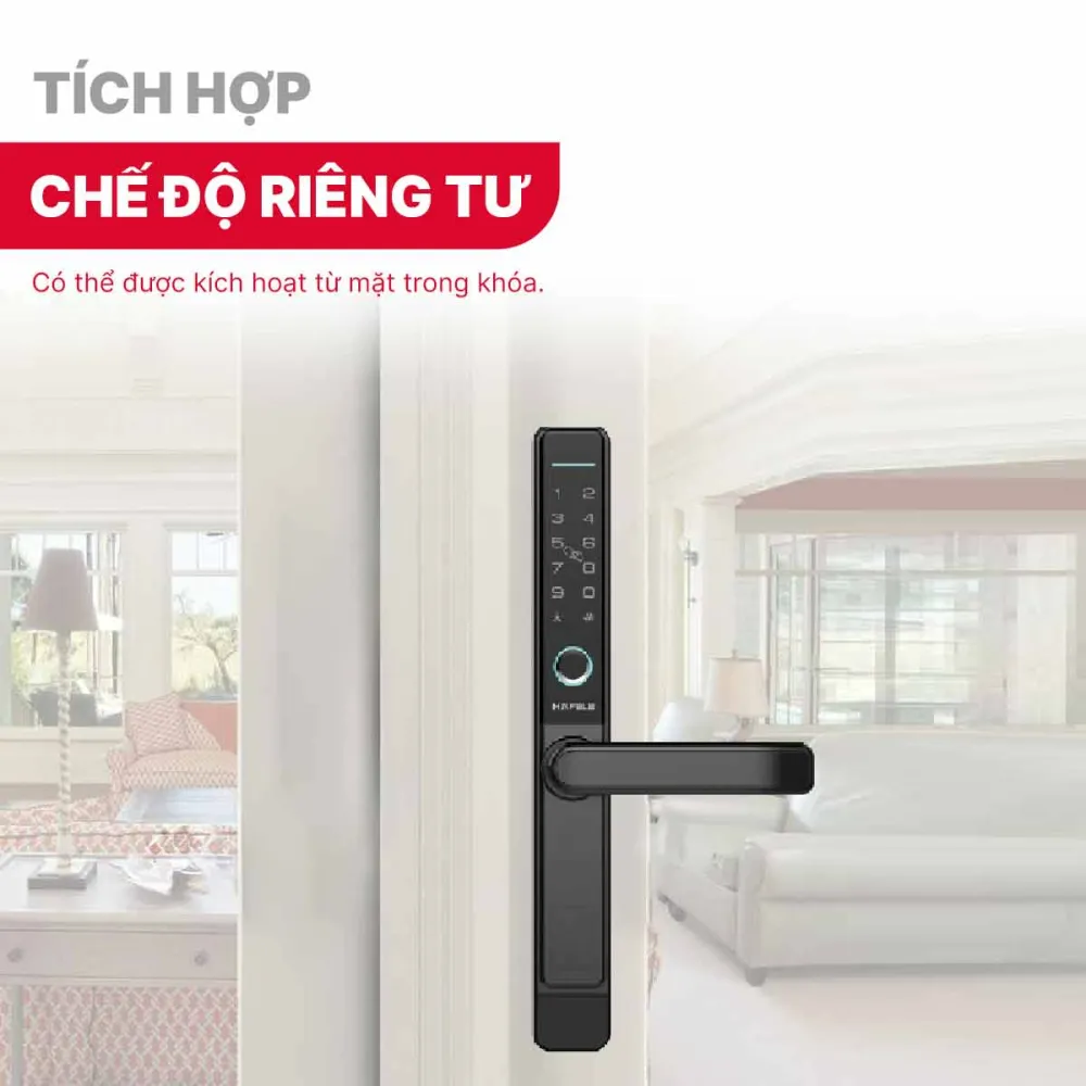 Khóa điện tử Hafele DL6600 912.20.145 Cửa nhôm