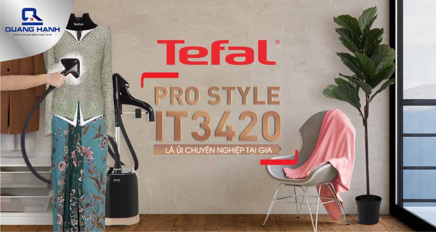 Bàn ủi hơi nước Tefal Pro Style IT3420