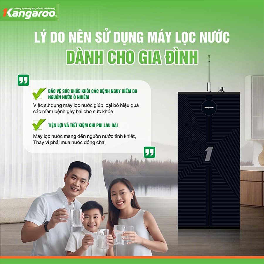 Máy lọc nước Kangaroo Hydrogen KG111