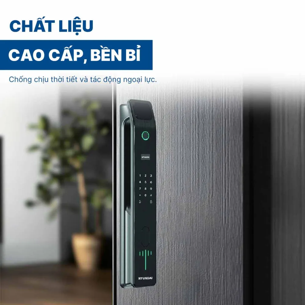 Khoá điện tử Hyundai cửa gỗ HY-SLA808