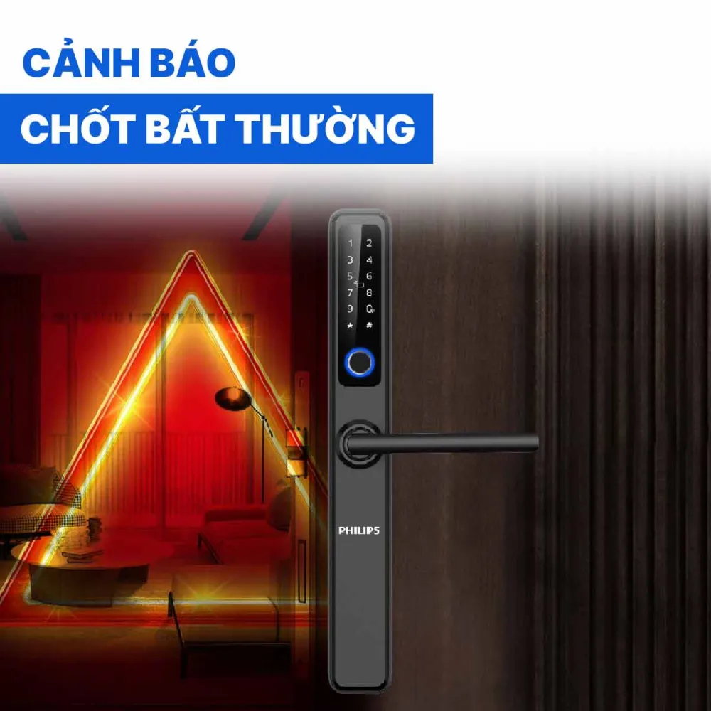 Khóa cửa thông minh Philips DDL608-5HWS