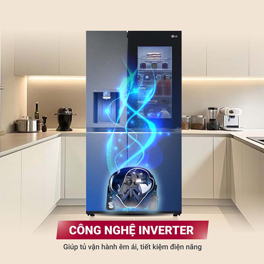 Tủ lạnh LG Inverter 635 lít GR-X257MC