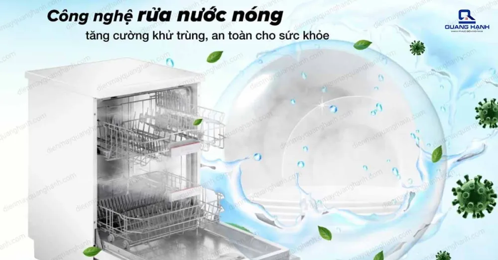 Máy rửa bát độc lập Bosch SMS2IVW01P