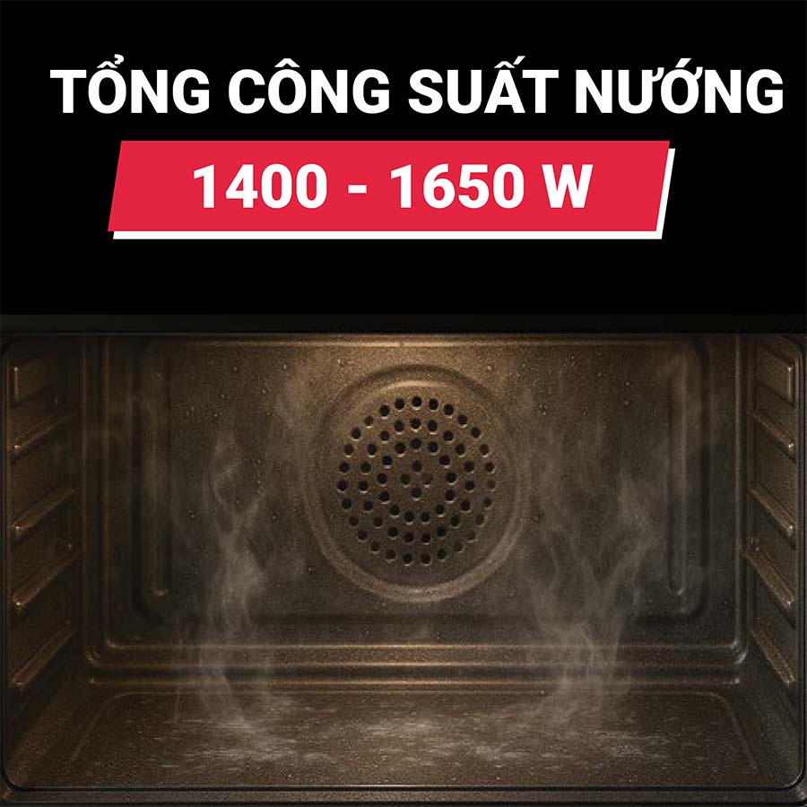 Lò vi sóng kết hợp nướng âm tủ 38 lít Hafele HC-MWO381B 495.10.044