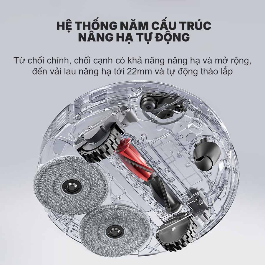 Robot hút bụi lau nhà Roborock Saros Z70