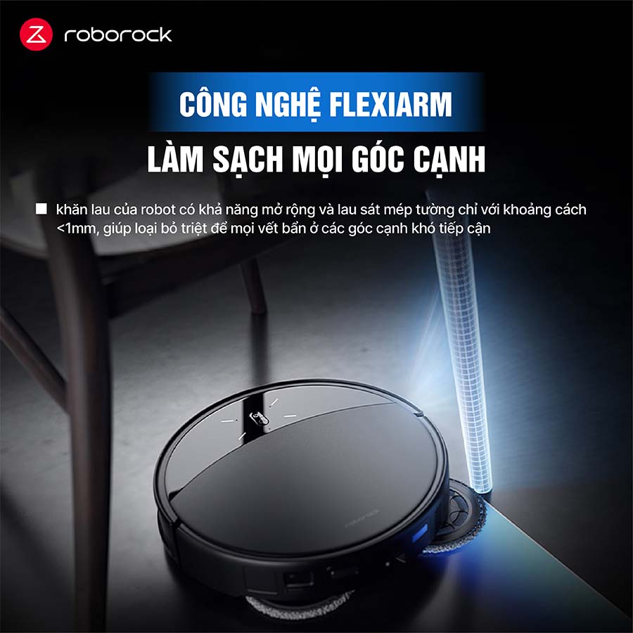 Robot hút bụi lau nhà Roborock Saros 10R