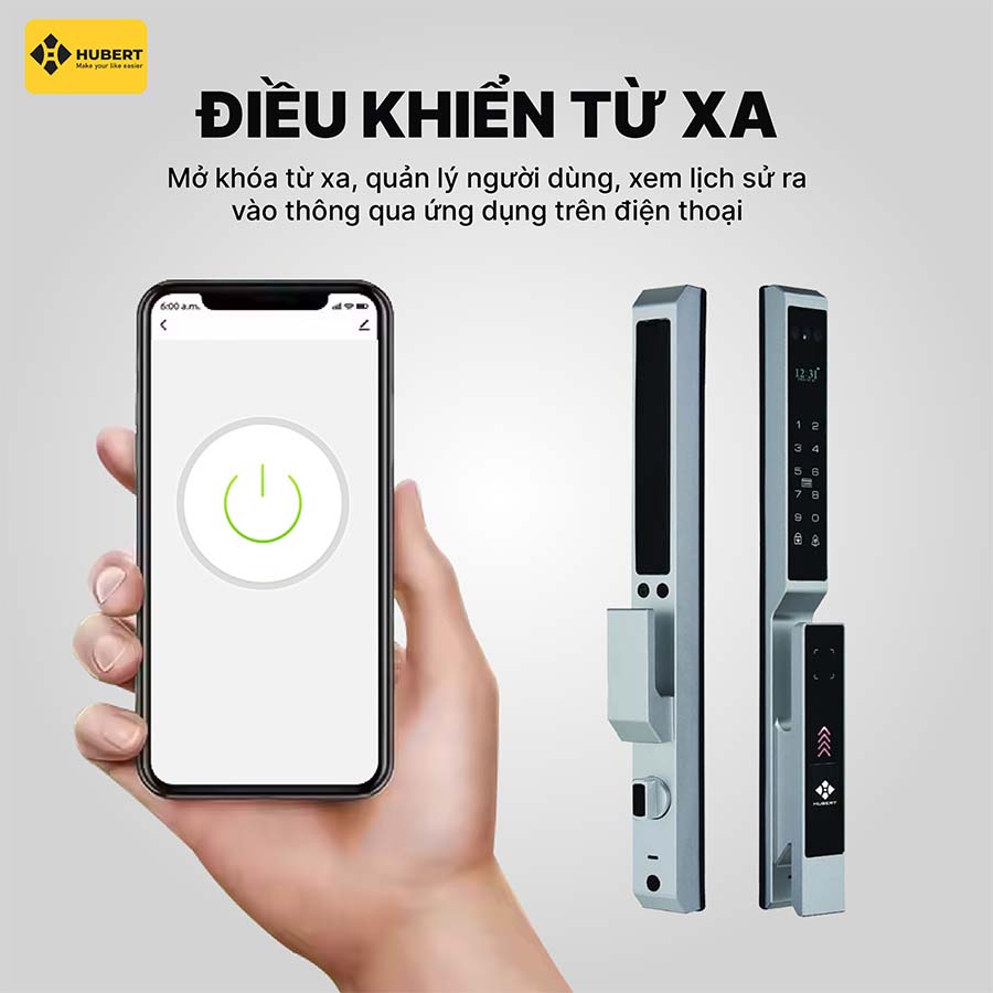Khóa điện tử Hubert HB CNI6 TITAN EU