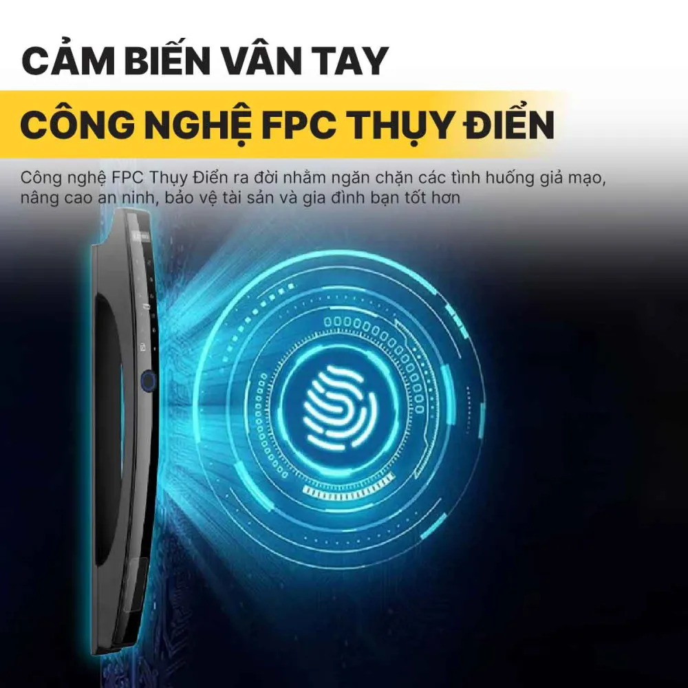 Khóa vân tay Hubert HB CN86