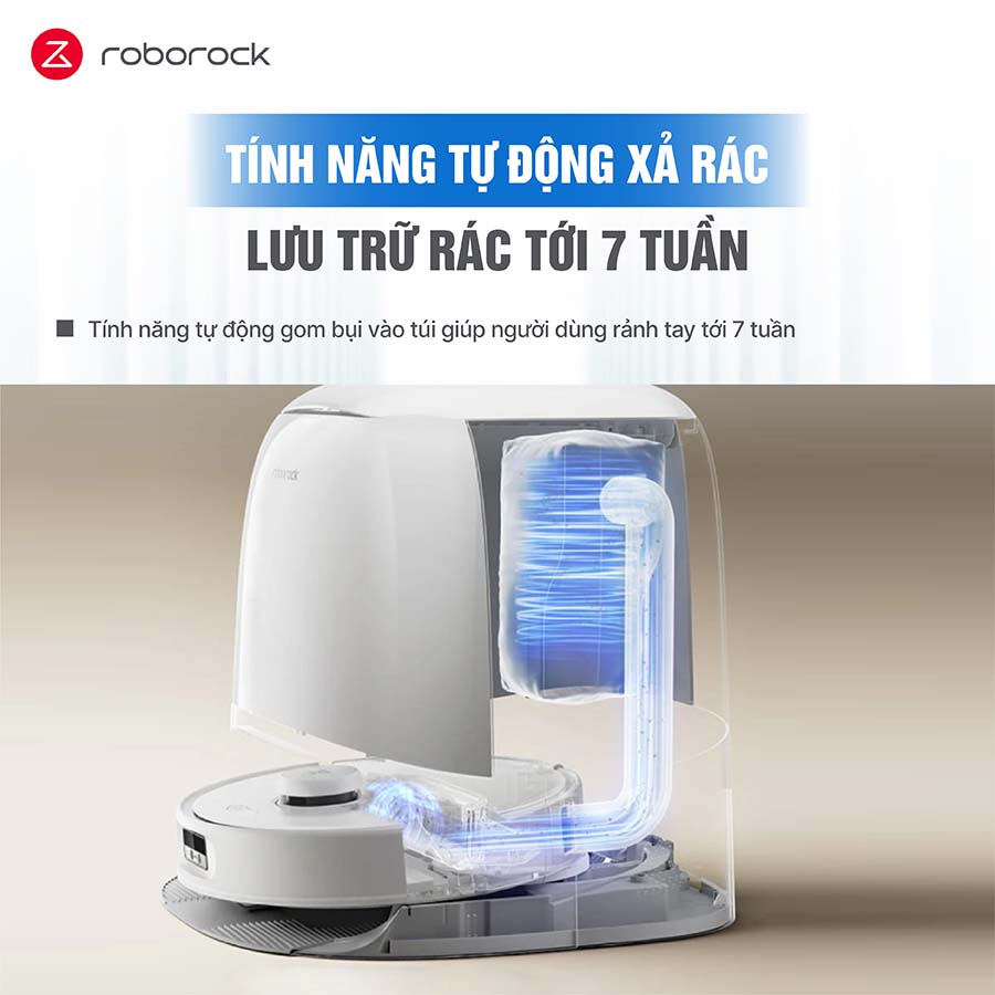 Robot hút bụi Roborock Q Revo CurV
