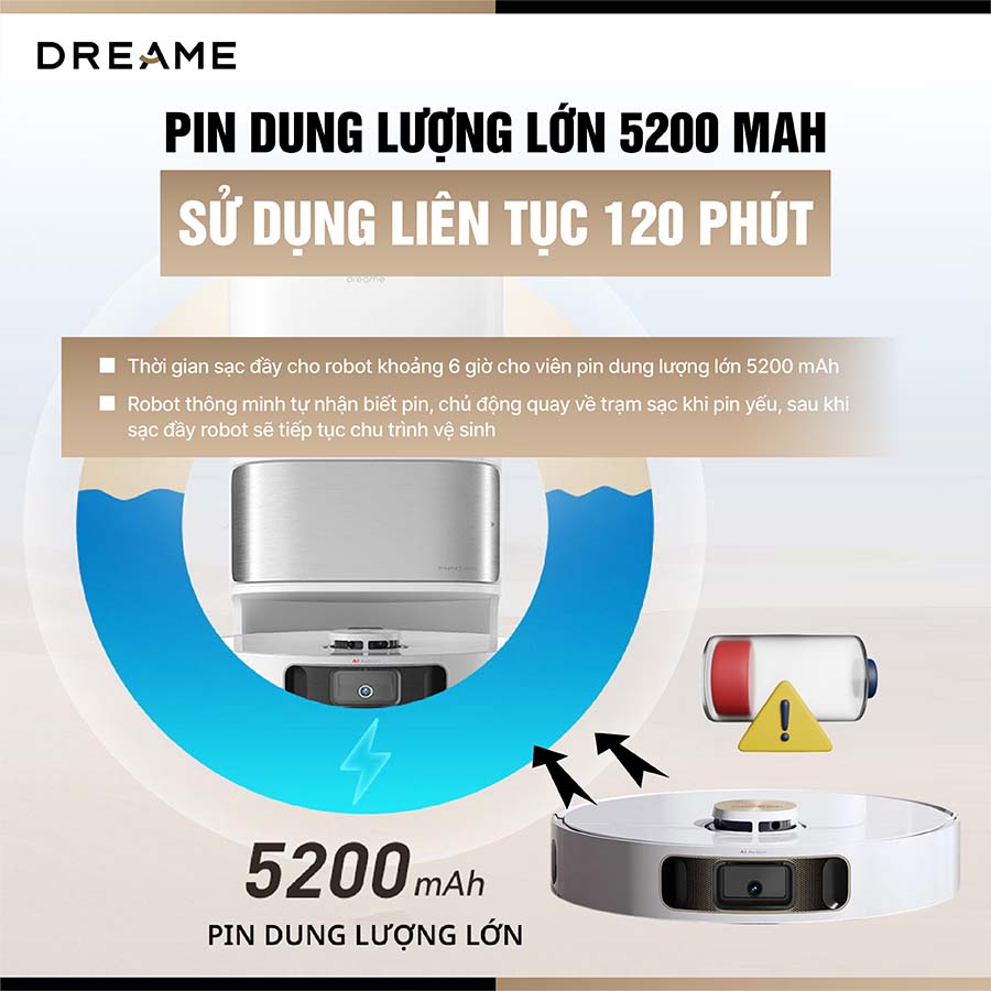 Robot hút bụi lau nhà Dreame L10s Ultra