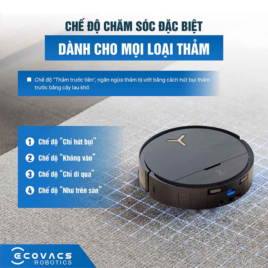 Robot hút bụi Ecovacs Deebot X9 Pro Omni