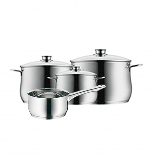 Bộ nồi từ WMF DIADEM PLUS 3 PC +1 quánh 16