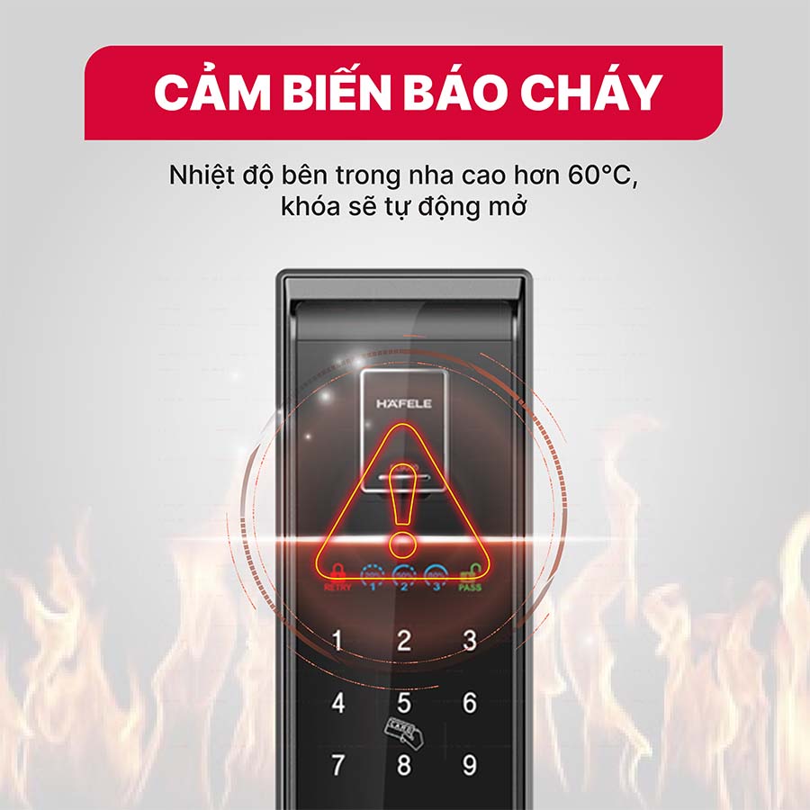 Khóa điện tử Hafele EL9000-TCS 912.05.378