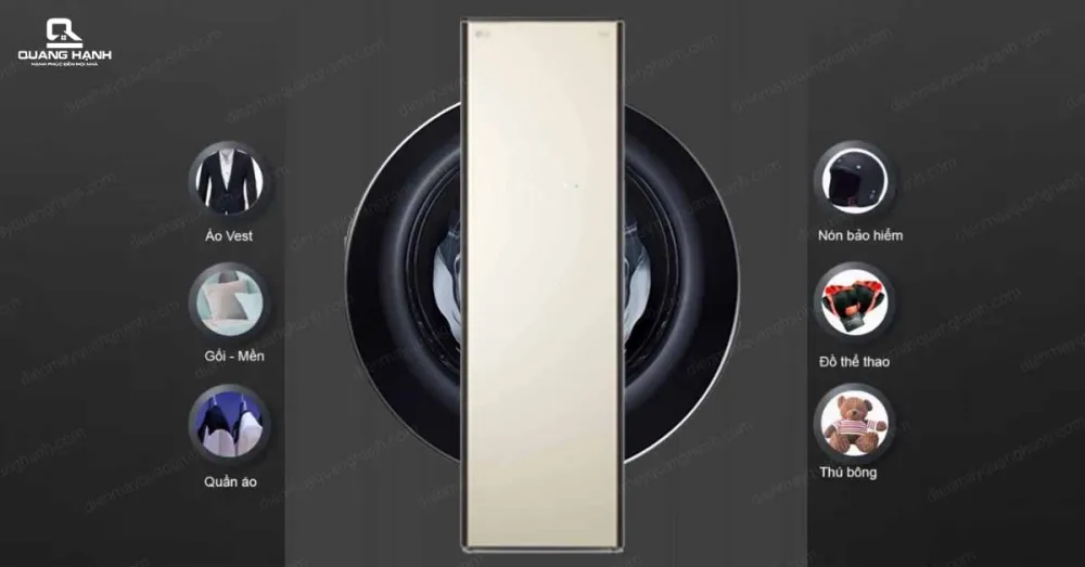 Máy giặt hấp sấy LG Styler S5BBP
