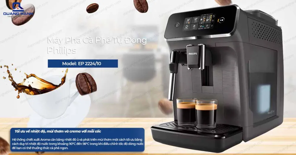 Máy pha cafe tự động Philips EP 2224/10