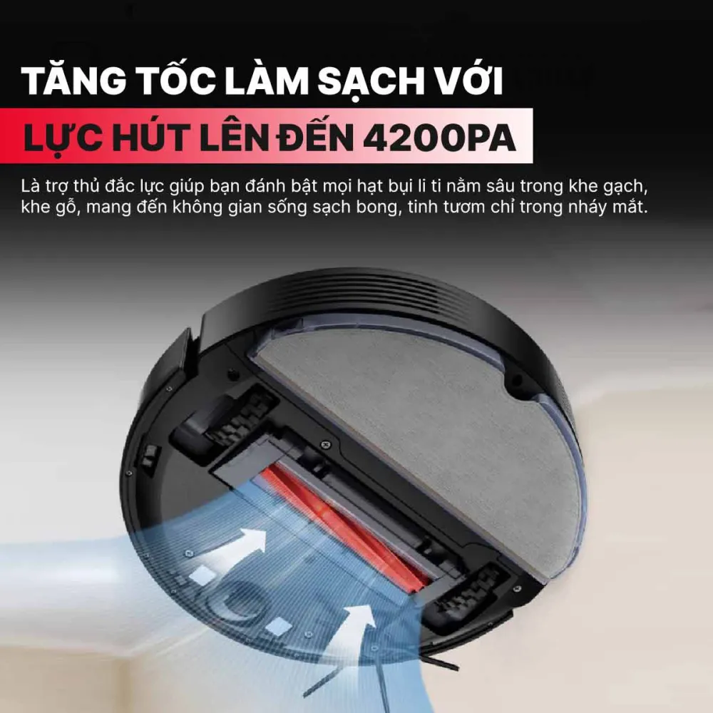 Robot Hút Bụi Lau Nhà Roborock Q7 Max