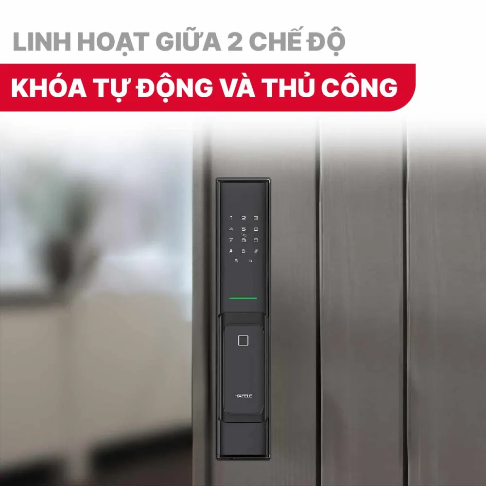 Khóa điện tử Hafele PP8100 912.20.286 Màu đen