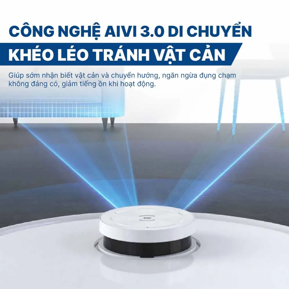 Robot hút bụi lau nhà Ecovacs Deebot T10 Bản quốc tế