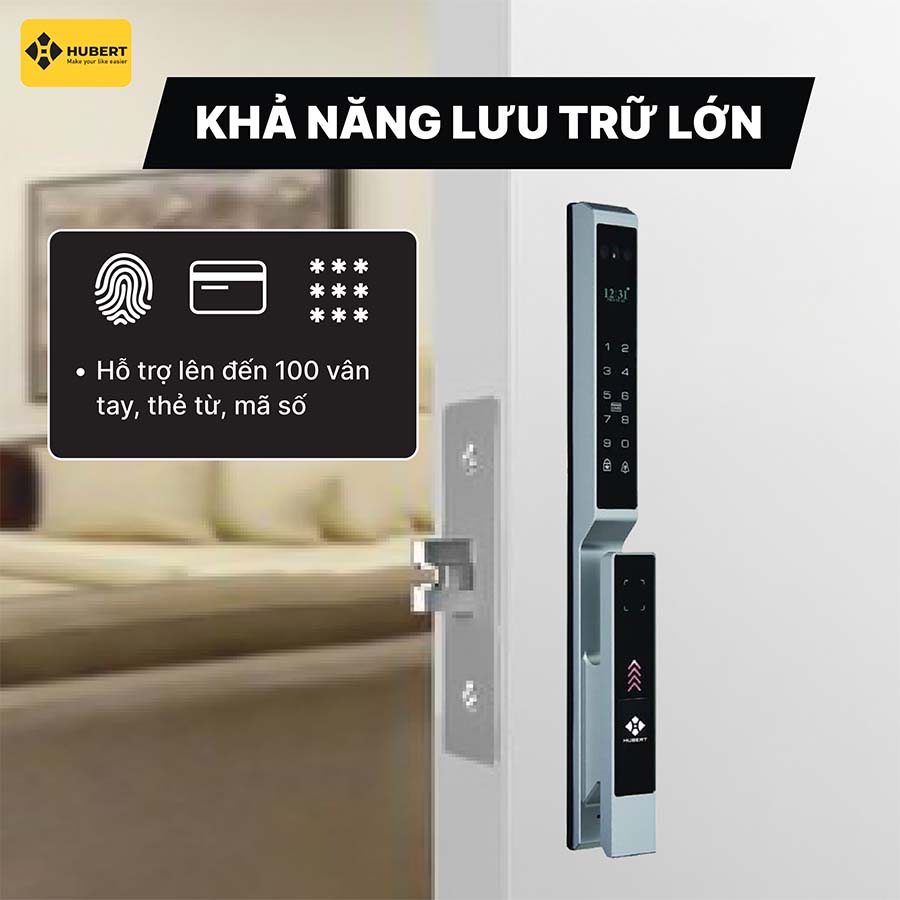 Khóa điện tử Hubert HB CNI6 TITAN EU
