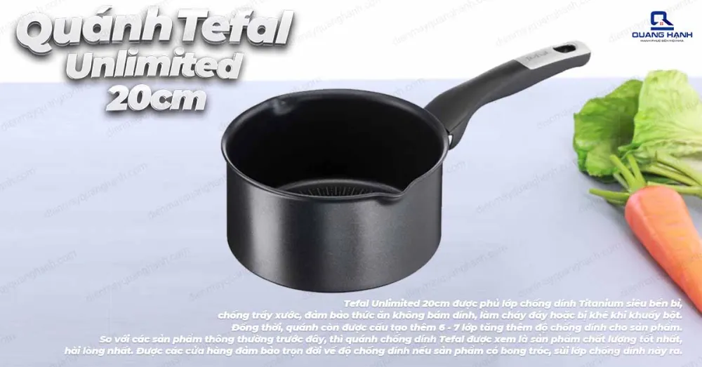 Quánh Tefal Unlimited 20cm