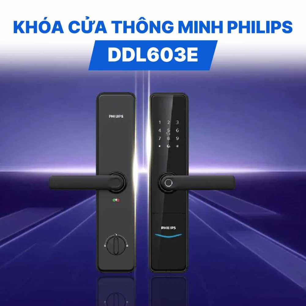 Khóa thông minh Philips DDL603E