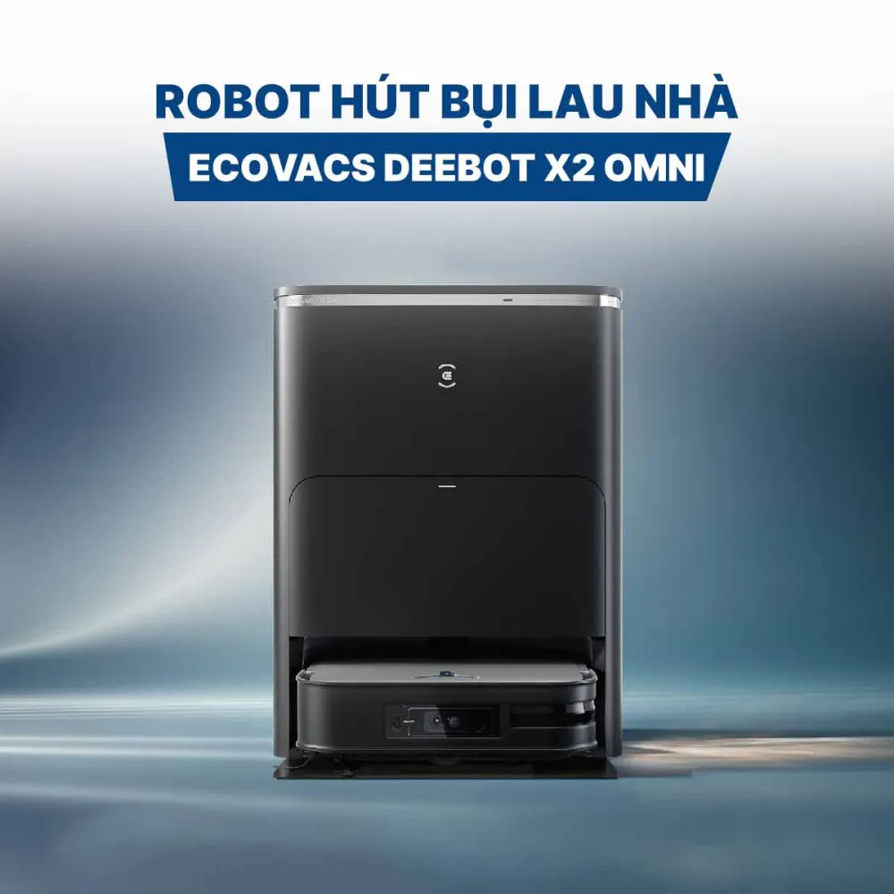 Robot hút bụi lau nhà Ecovacs Deebot X2 Omni