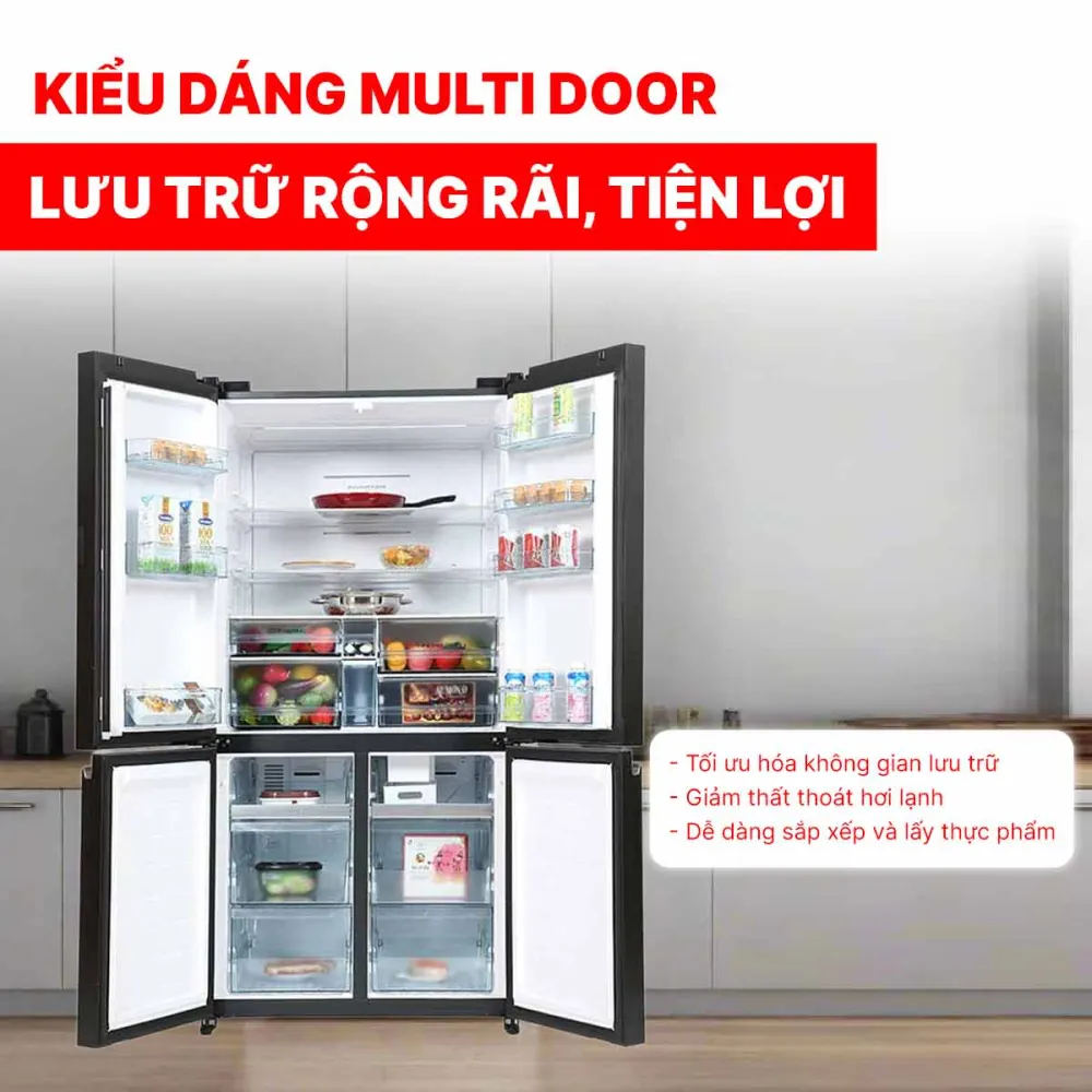 Tủ lạnh Hitachi Inverter 569 lít R-WB640PGV1 GMG