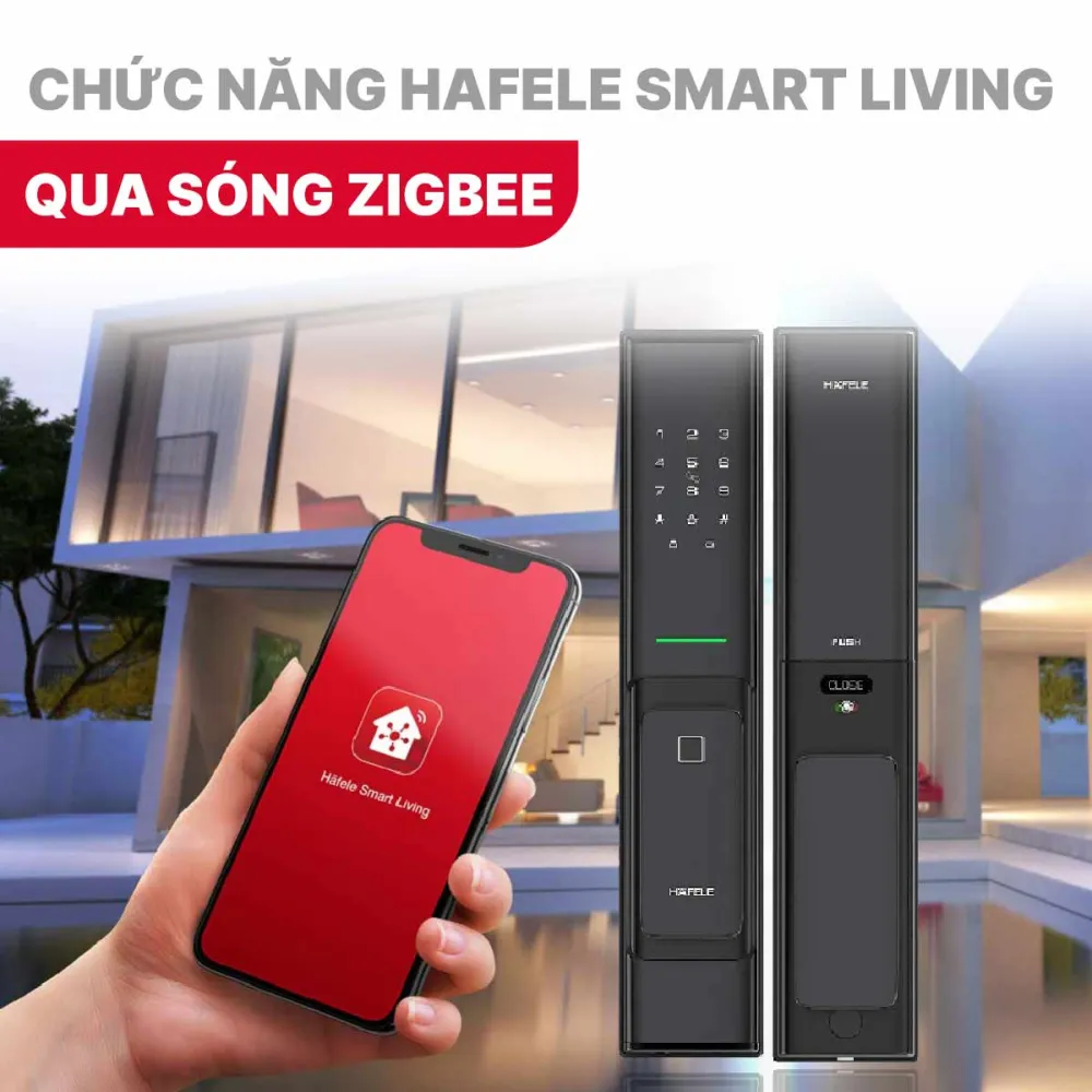 Khóa điện tử Hafele PP8100 912.20.286 Màu đen