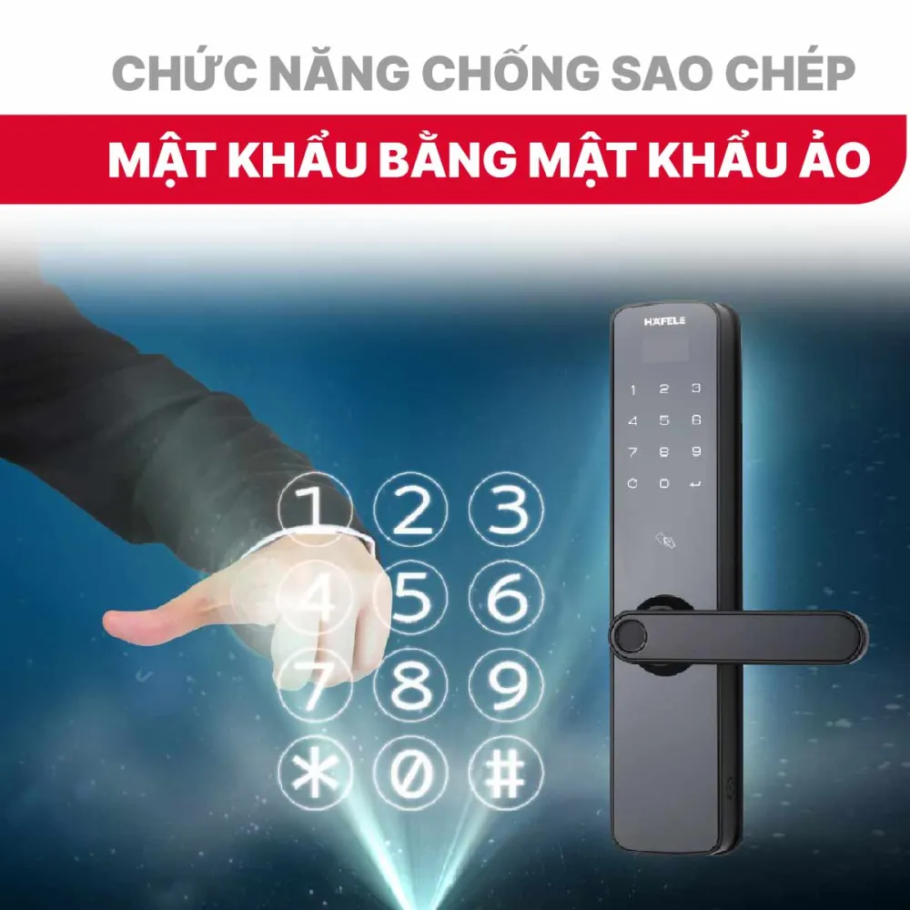 Khóa điện tử Hafele DL7100 912.05.498