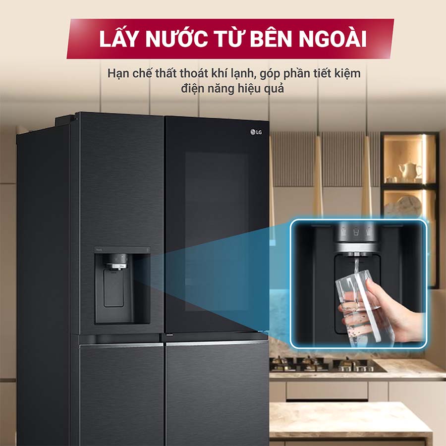 Tủ lạnh LG Inverter 635 lít GR-X257MC