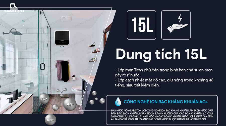 Công nghệ ion Bạc Ag+ kháng khuẩn