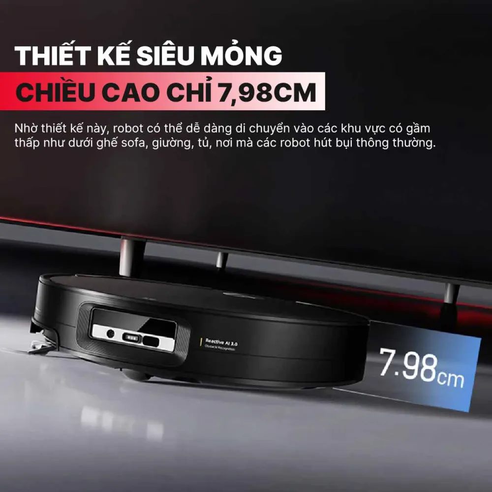 Robot hút bụi lau nhà Roborock Saros 10
