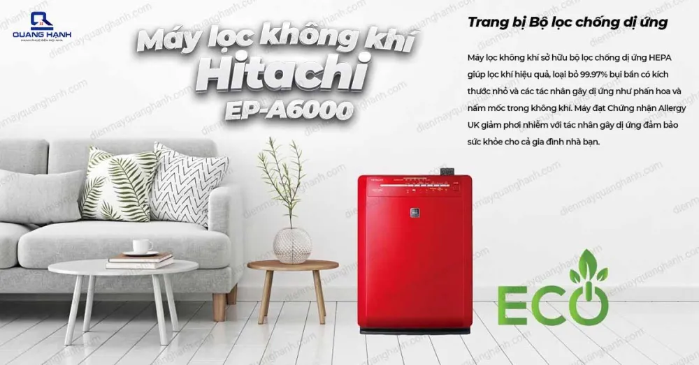 Máy lọc không khí Hitachi EP-A6000