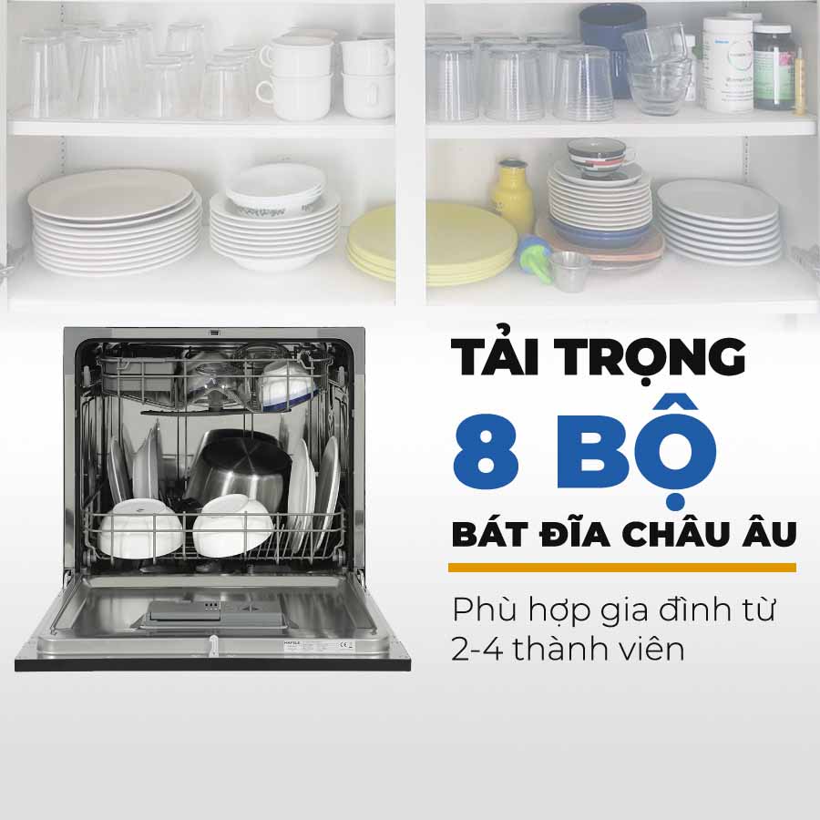 máy rửa chén HDW-T5531B Hafele 538.21.350