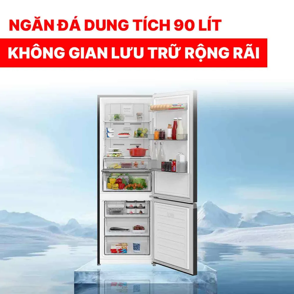 Tủ lạnh Hitachi Inverter 323 lít HRBN6340DUVN