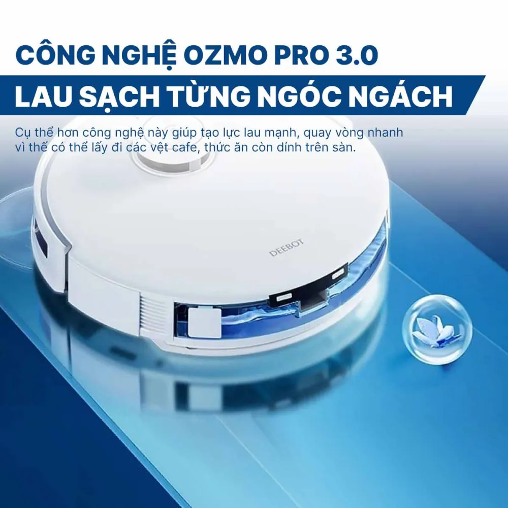 Robot hút bụi lau nhà Ecovacs Deebot T10 Bản quốc tế