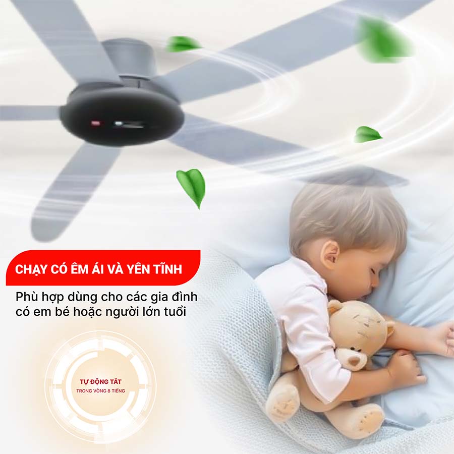 Quạt trần KDK T60AW 5 cánh