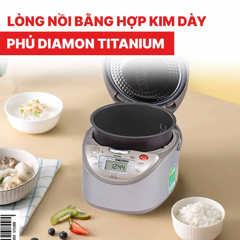 Nồi cơm điện cao tần Toshiba RC-18RH(CG)VN dung tích 1.8 lít