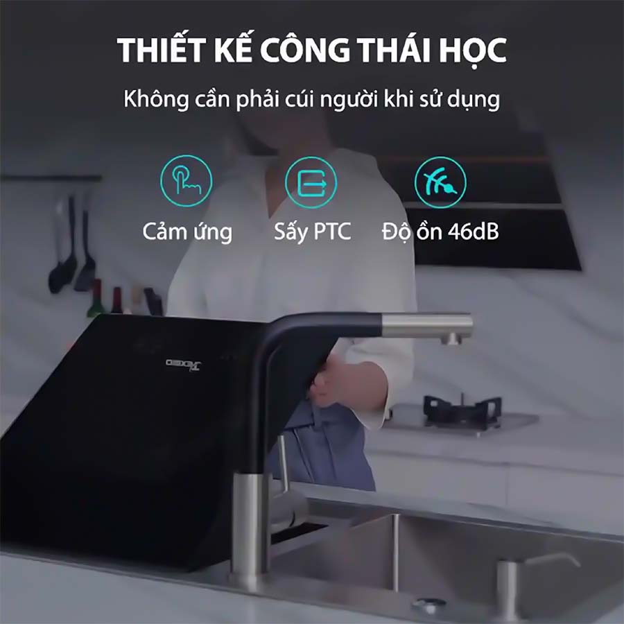 Máy rửa bát đa năng Texgio TGUS06HA
